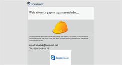 Desktop Screenshot of forahost.net