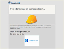 Tablet Screenshot of forahost.net